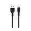 HOCO X20 Flash Charging Data Sync Cable - Micro USB / 2 Meters / Black