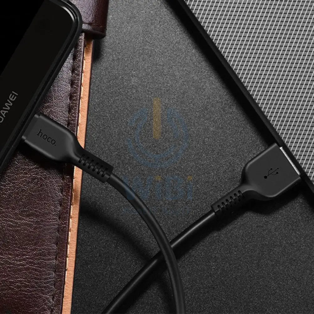 Hoco X20 Flash Charging Data Sync Cable - USB-C / 2 Meters / Black