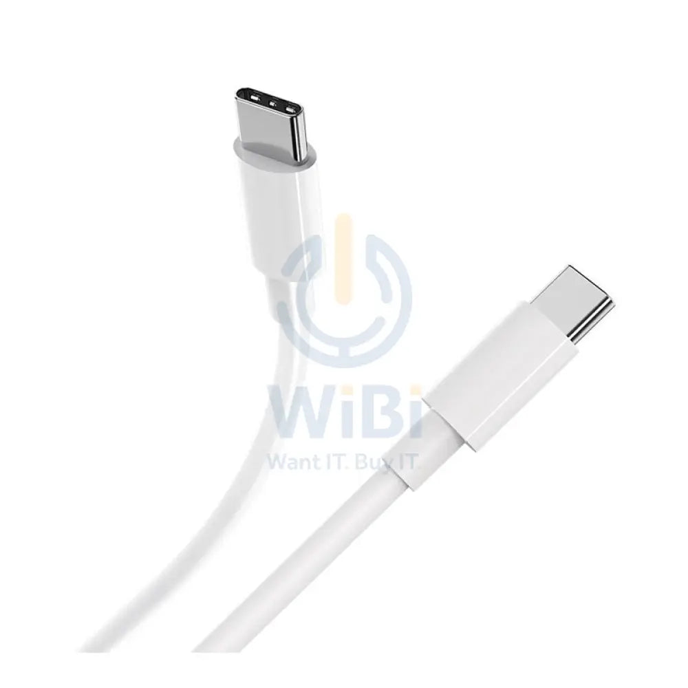 HOCO X51 High-Power Charging Data Sync Cable - USB-C To USB-C / 1.5 Meters / White