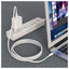 HOCO X51 High-Power Charging Data Sync Cable - USB-C To USB-C / 1.5 Meters / White