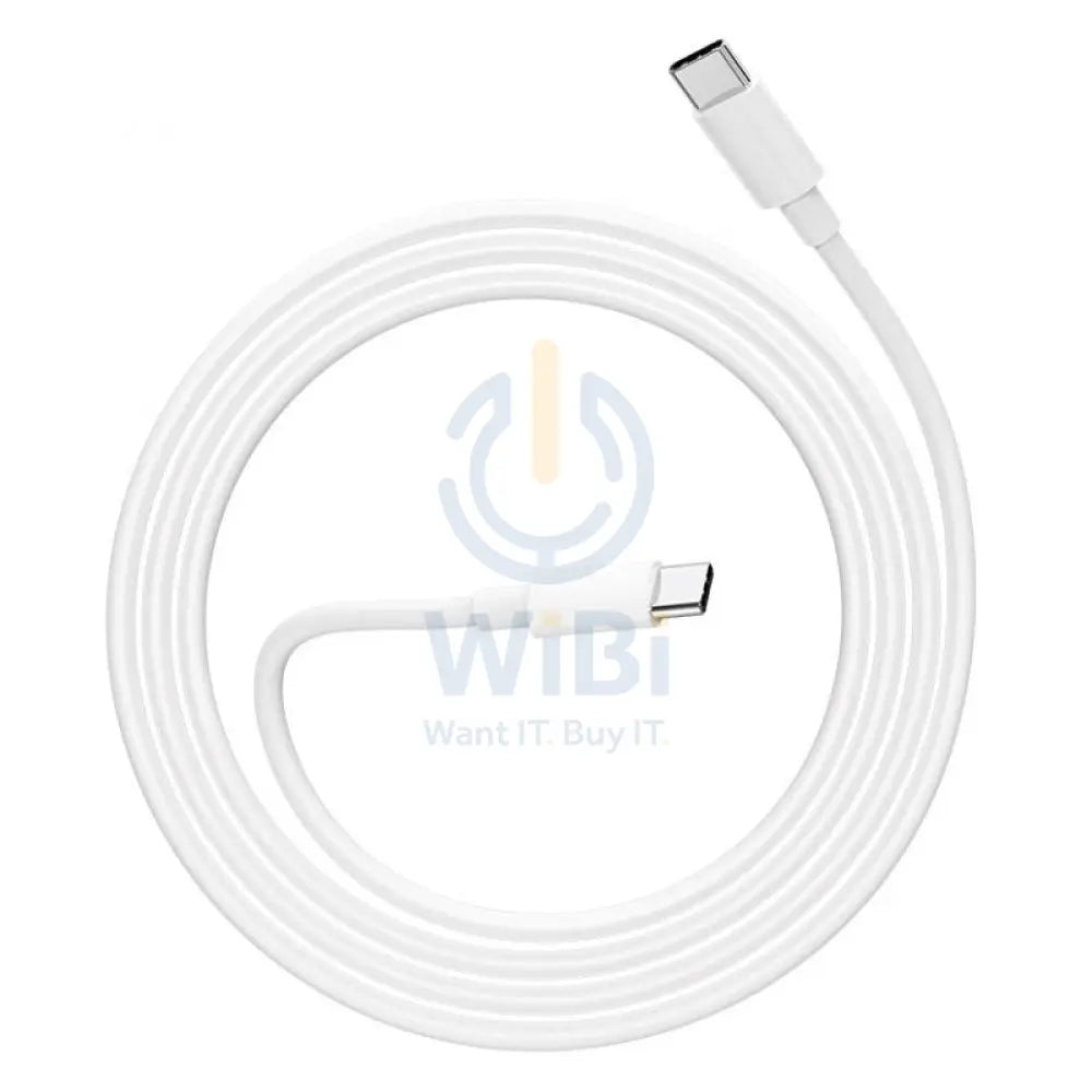 HOCO X51 High-Power Charging Data Sync Cable - USB-C To USB-C / 1.5 Meters / White