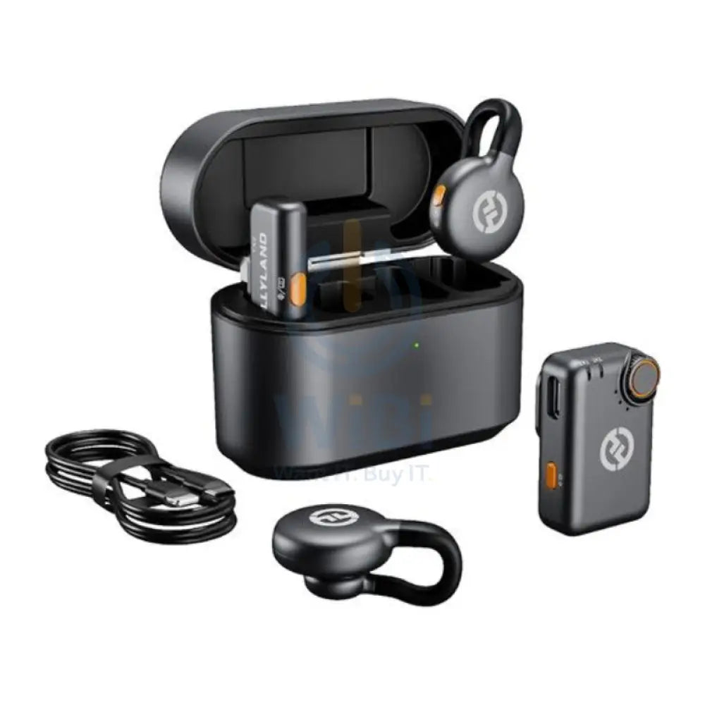 HOLLYLAND LARK M2S Combo (With Camera Rx + USB-C Rx + USB-C To Lightning Cable) - Space Gray Accessories > Audio >