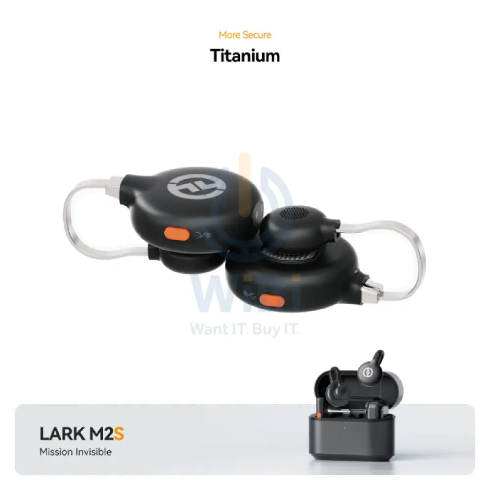 HOLLYLAND LARK M2S Combo (With Camera Rx + USB-C Rx + USB-C To Lightning Cable) - Space Gray Accessories > Audio >