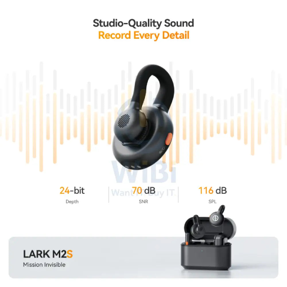 HOLLYLAND LARK M2S Combo (With Camera Rx + USB-C Rx + USB-C To Lightning Cable) - Space Gray Accessories > Audio >