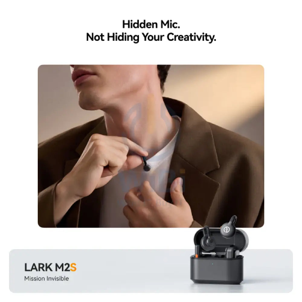 HOLLYLAND LARK M2S Combo (With Camera Rx + USB-C Rx + USB-C To Lightning Cable) - Space Gray Accessories > Audio >