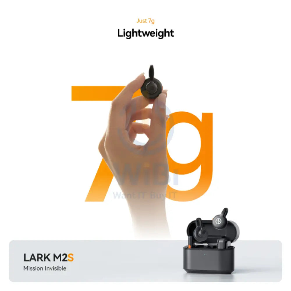 HOLLYLAND LARK M2S Combo (With Camera Rx + USB-C Rx + USB-C To Lightning Cable) - Space Gray Accessories > Audio >