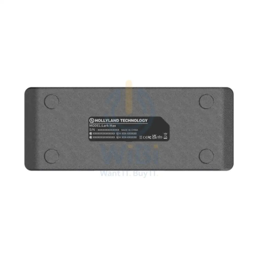 HOLLYLAND LARK MAX Duo with 2 Lavalier Wireless Microphone System - Black Accessories > Audio > Microphone
