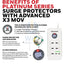 Honeywell 5 Socket Surge Protector + 2 USB Accessories > Power > Power Protection > Surge Protector