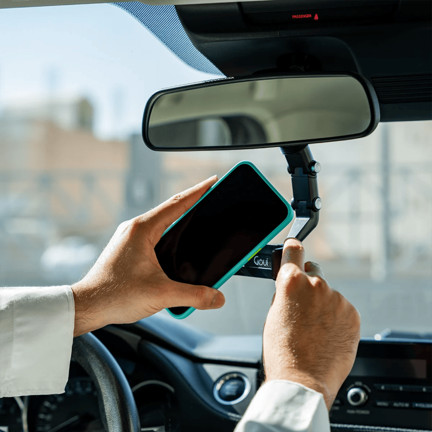 GOUI Hook Universal Clip Phone Holder - Black