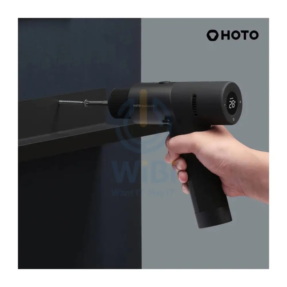 HOTO 12V Brushless Drill Tool Set - Grey Accessories > Smart Devices