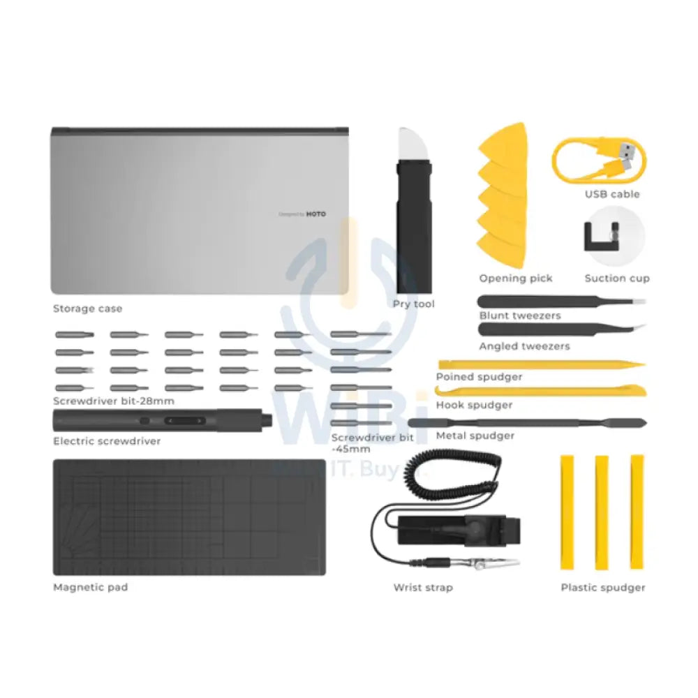 Hoto Precision Screwdriver Kit Pro - Black Accessories > Smart Devices