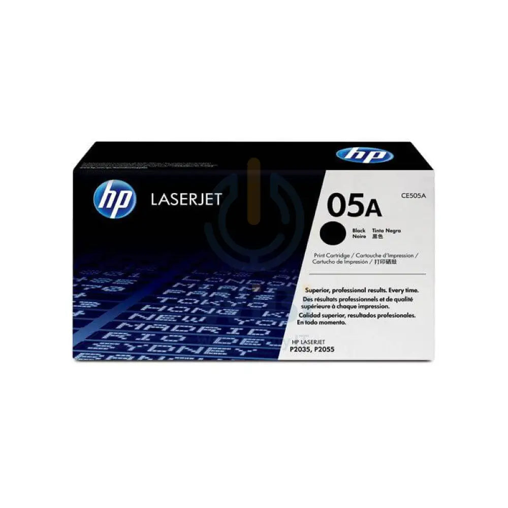 HP 05A Black Color - 2.3K Pages / Black Color / Toner Cartridge