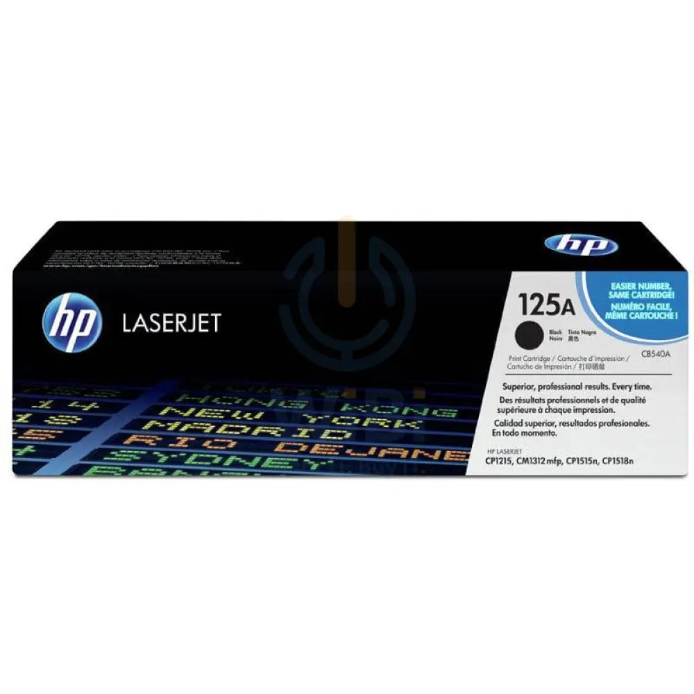 HP 125A LaserJet Toner Cartridge - 2.2K Pages / Black Color / Toner Cartridge