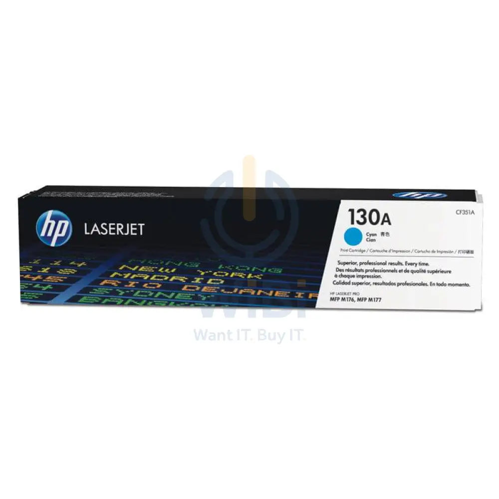HP 130A Cyan Color - 1K Pages / Cyan Color / Toner Cartridge