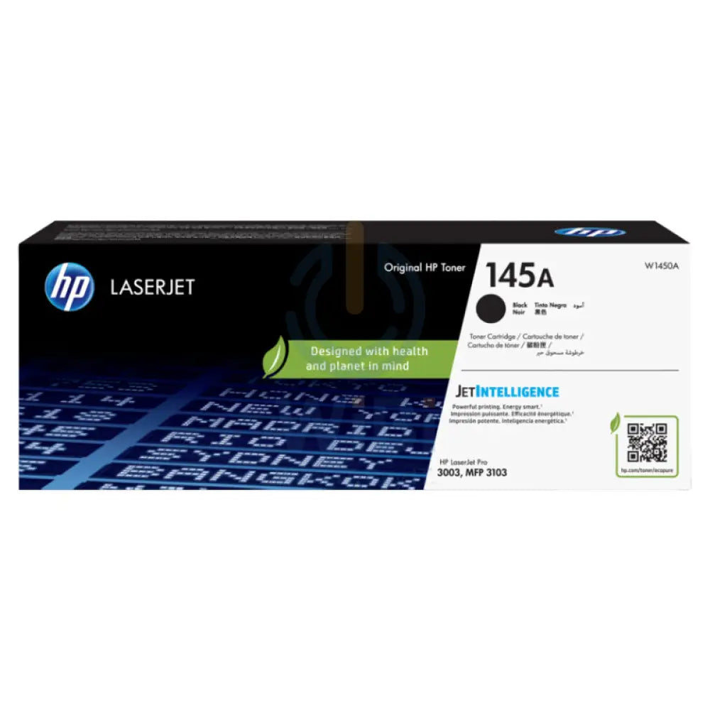 HP 145A Black Original LaserJet Toner Cartridge - 1700 Pages / Black Color / Toner Cartridge Accessories > Printers &
