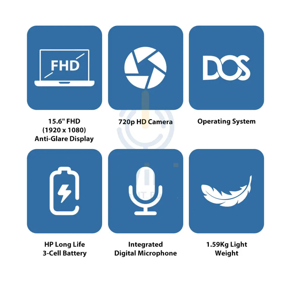HP 15-FD0144NE - 15.6’’ FHD / i7 / 16GB / 1TB (NVMe M.2 SSD) / DOS (Without OS) / 1YW / Natural Silver - Laptop Laptops
