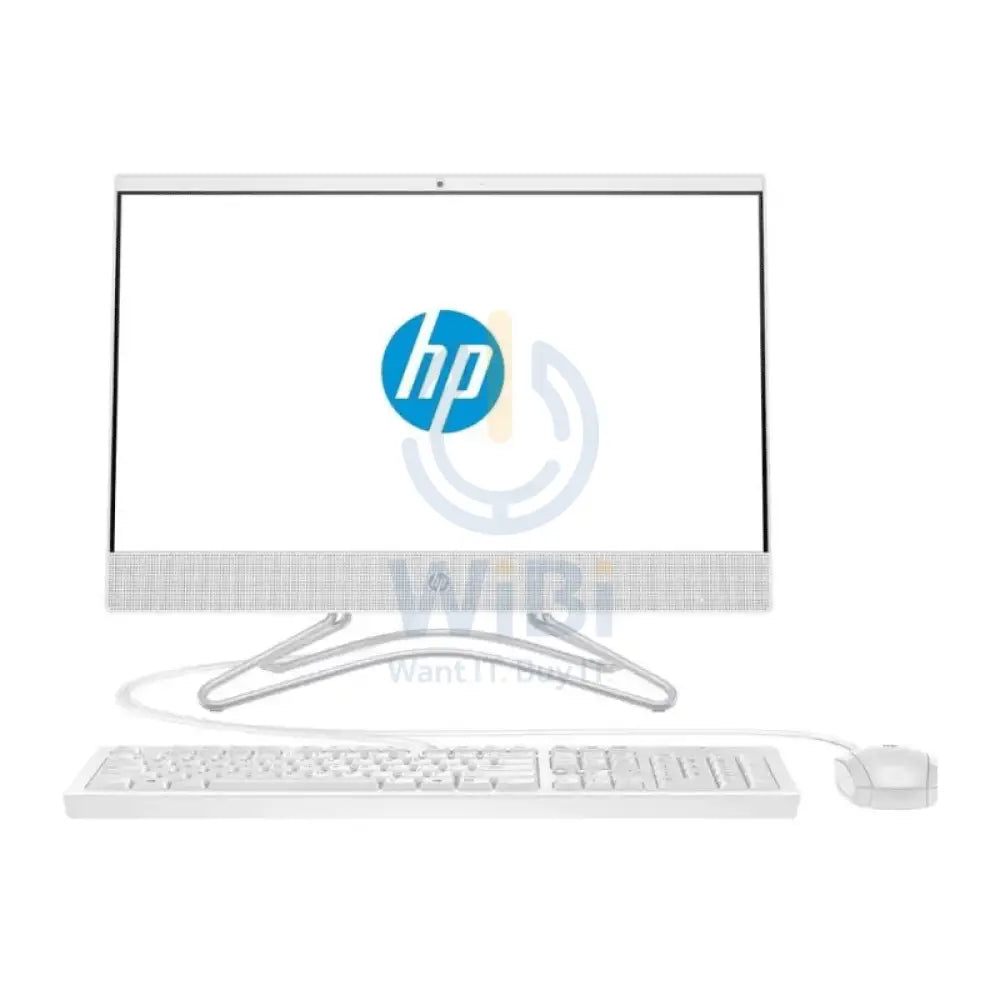 HP 200 G4 AIO PC - i5 / 4GB / 1TB / 21.5" FHD Non-Touch / DOS (Without OS) / 1YW / White - Desktop