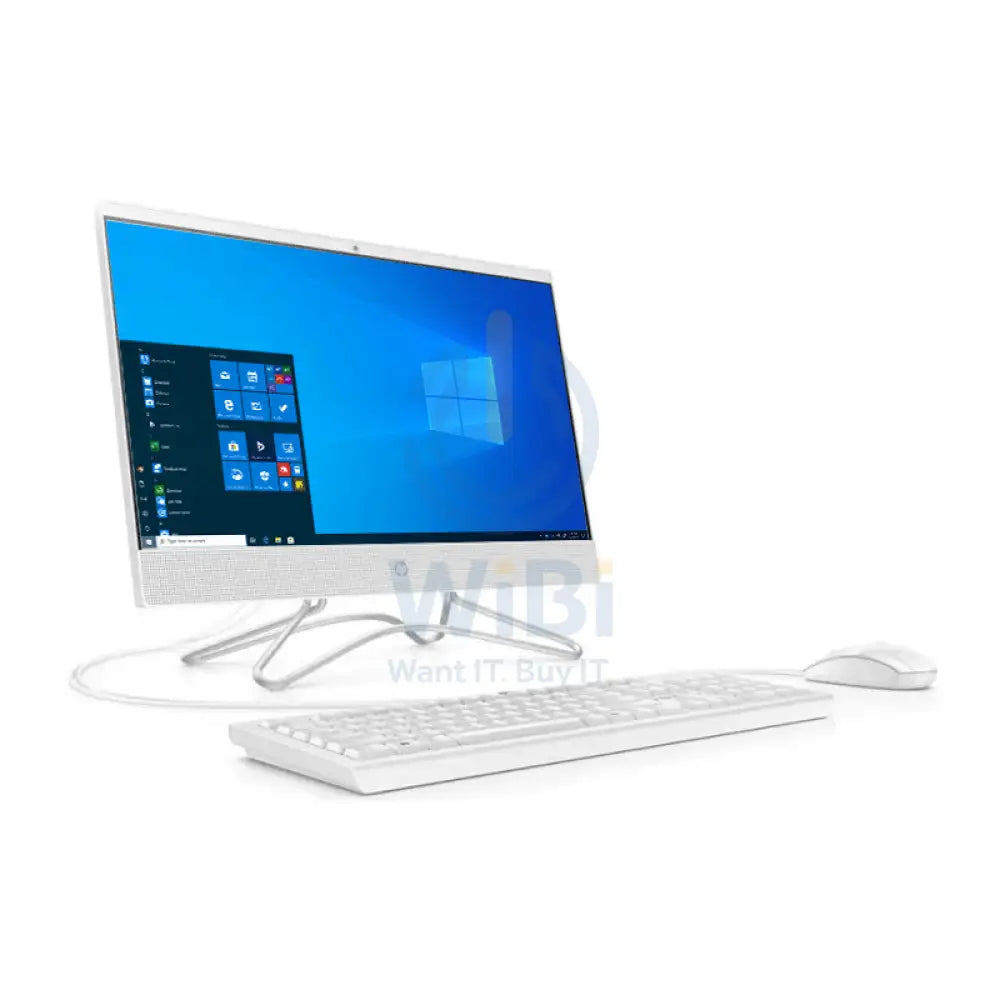 HP 200 G4 AIO PC - i5 / 4GB / 1TB / 21.5" FHD Non-Touch / Win 10 Pro / 1YW / White - Desktop