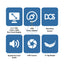 HP 200 G4 AIO PC - i5 / 16GB / 1TB (NVME M.2 SSD) / 21.5’’ FHD Non-Touch / DOS (Without OS) / 1YW / Snow White