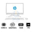 HP 200 G4 AIO PC - i5 / 16GB / 1TB (NVME M.2 SSD) / 21.5’’ FHD Non-Touch / DOS (Without OS) / 1YW / Snow White