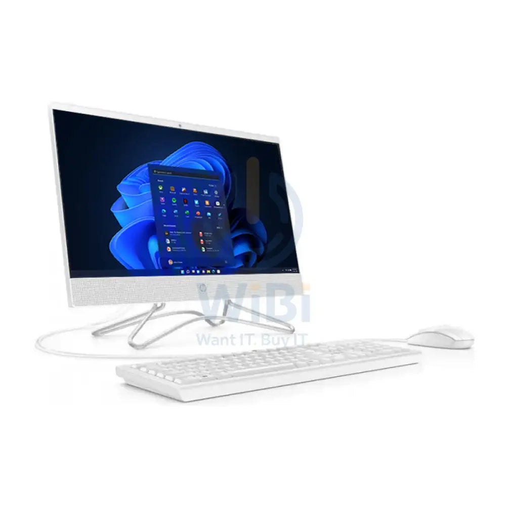 HP 200 G4 AIO PC - i5 / 16GB / 1TB (NVME M.2 SSD) / 21.5’’ FHD Non-Touch / Win 11 Pro / 1YW / Snow White - Desktop
