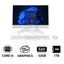 HP 200 G4 AIO PC - i5 / 32GB / 1TB (NVME M.2 SSD) / 21.5’’ FHD Non-Touch / Win 11 Pro / 1YW / Snow White - Desktop