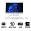 HP 200 G4 AIO PC - i5 / 8GB / 500GB (NVME M.2 SSD) / 21.5’’ FHD Non-Touch / Win 11 Pro / 1YW / Snow White - Desktop