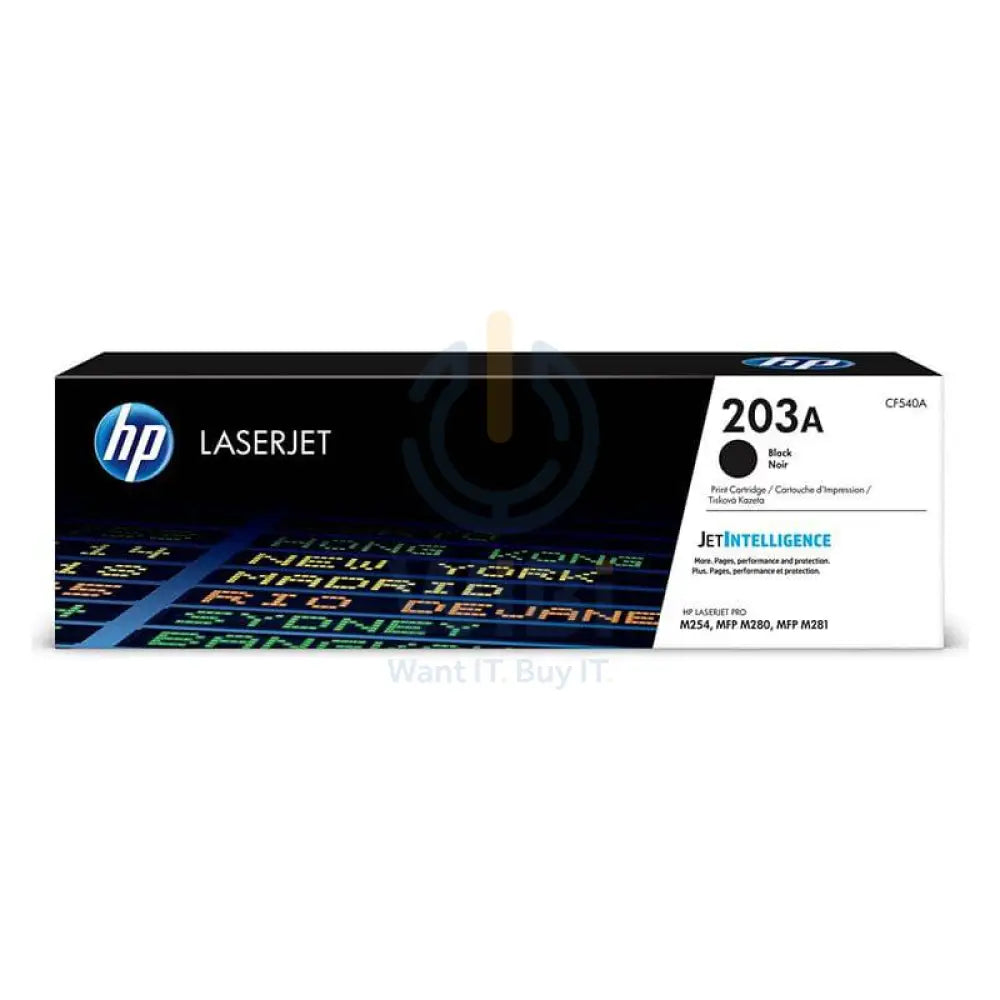 HP 203A Black Color - 1,400 pages / Black Color / Toner Cartridge