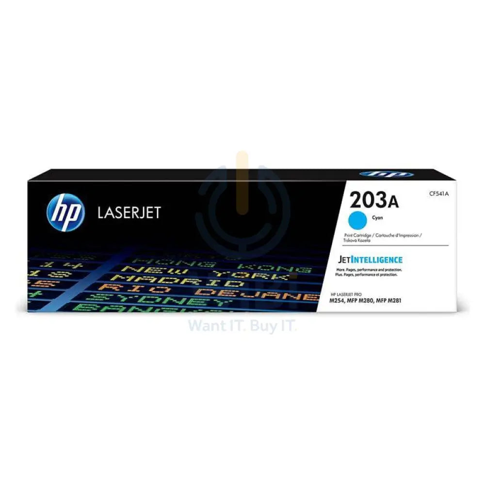 HP 203A Yellow Color - 1,300 pages / Yellow Color / Toner Cartridge