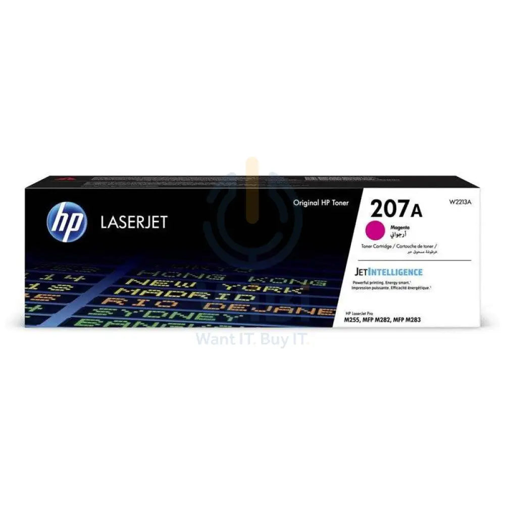 HP 207A Toner Cartridge - 1,250 Pages / Magenta Color / Toner Cartridge