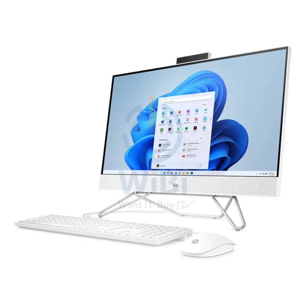 HP 24-CB1036NE AIO PC - i5 / 16GB / 1TB (NVME M.2 SSD) / 23.8’’ FHD Touch / Win 11 Pro / 1YW / Starry White - Desktop