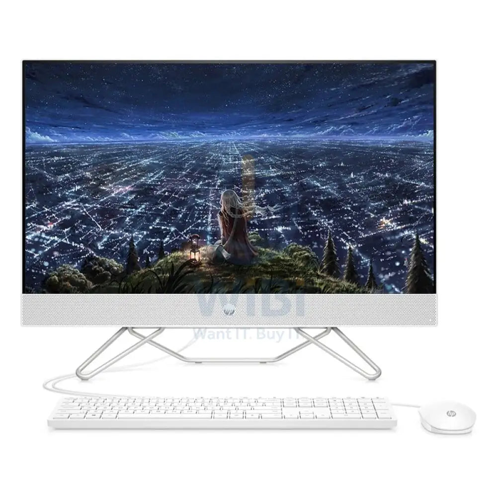 HP 24-CB1051NE AIO PC - i7 / 64GB / 512GB (NVME M.2 SSD) / 23.8’’ FHD Touch / DOS (Without OS) / 1YW / Starry White