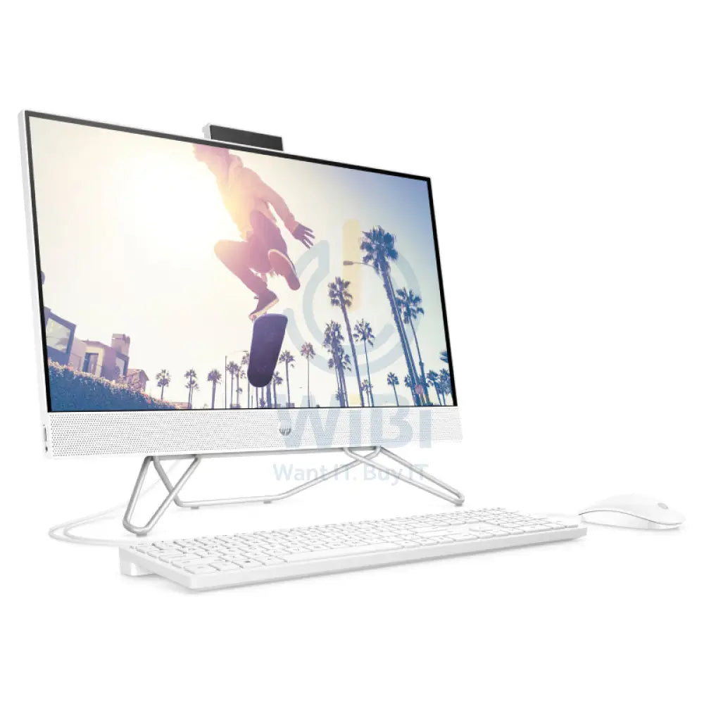 HP 24-CB1339NE AIO PC - i5 / 32GB / 512GB (NVMe M.2 SSD) / 23.8’’ FHD Non-Touch / DOS (Without OS) / 1YW / Starry White