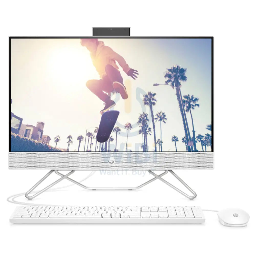 HP 24-CB1339NE AIO PC - i5 / 32GB / 512GB (NVMe M.2 SSD) / 23.8’’ FHD Non-Touch / DOS (Without OS) / 1YW / Starry White