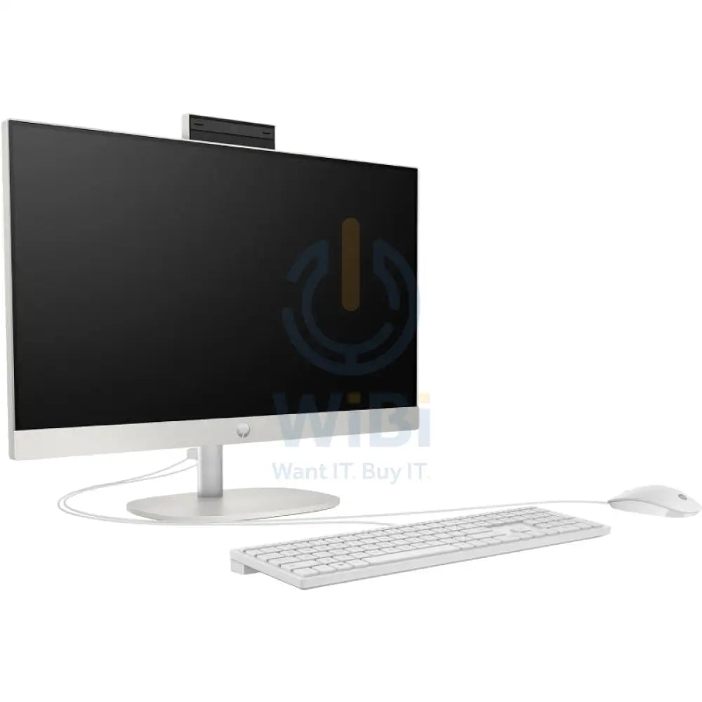 HP 24-CR0040NE AIO PC - 23.8’’ FHD Non-Touch / i7 / 8GB / 512GB (NVMe M.2 SSD) / DOS (Without OS) / 1YW / Shell White