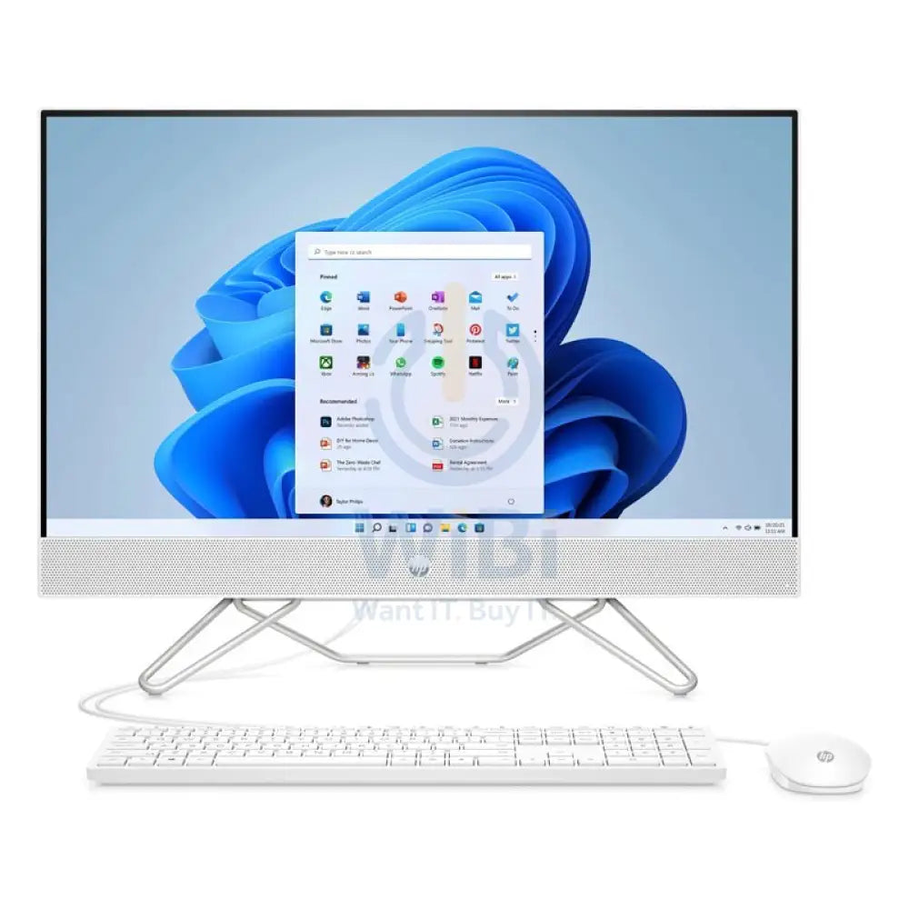 HP 27-CB1042NE AIO PC - i7 / 64GB / 250GB (NVME M.2 SSD) / 27.0’’ FHD Non-Touch / 2GB VGA / Win 11 Pro / 1YW / Starry