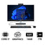 HP 27-CR0011NE AIO PC - i7 / 16GB / 1TB (NVMe M.2 SSD) / 27’’ FHD Touch / Win 11 Pro / 1YW / Jet Black - Desktop