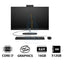 HP 27-CR0011NE AIO PC - i7 / 16GB / 512GB (NVMe M.2 SSD) / 27’’ FHD Touch / DOS (Without OS) / 1YW / Jet Black