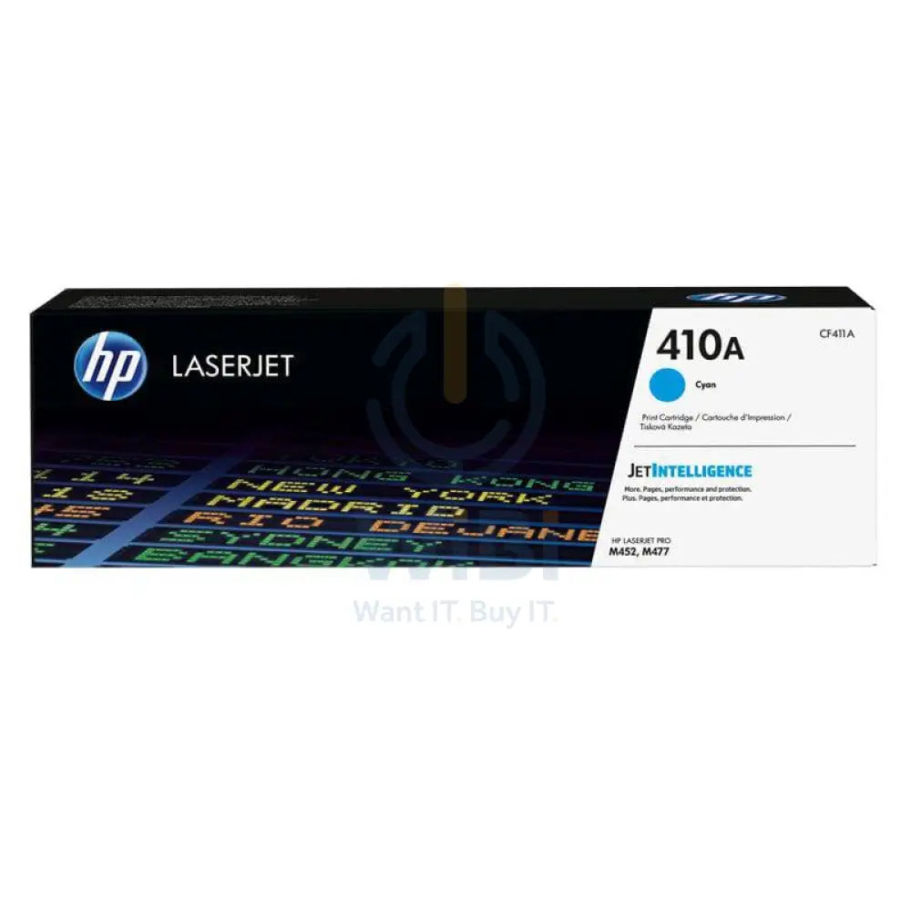 HP 410A Cyan Toner Cartridge - 2.3K Pages / Cyan Color / Toner Cartridge