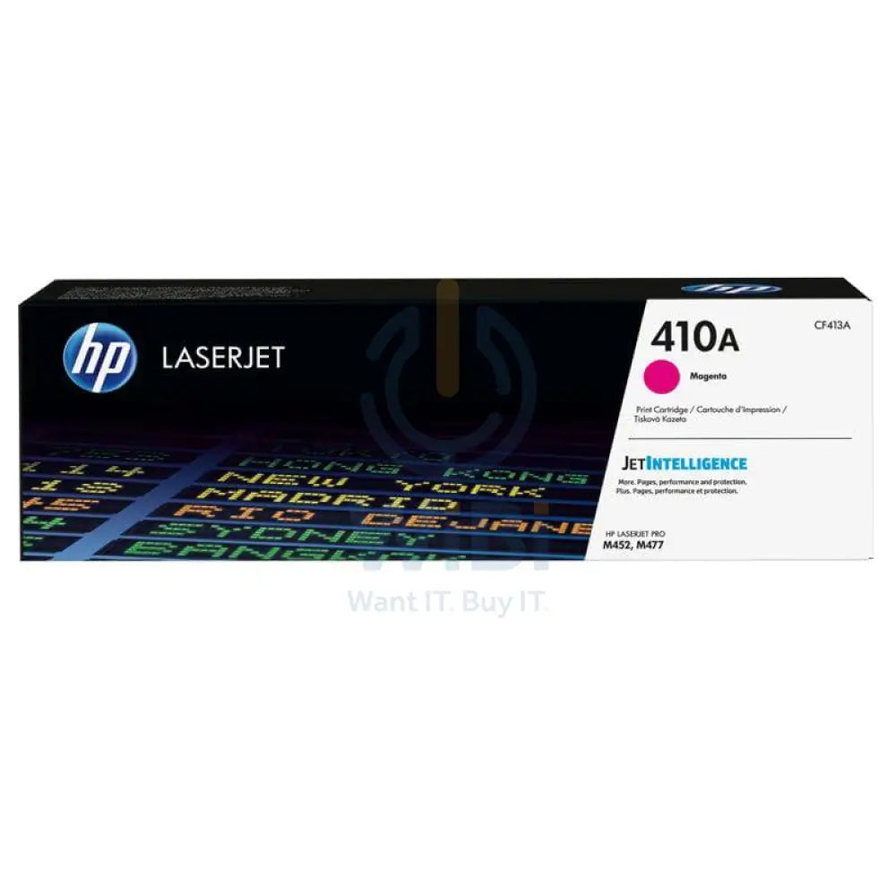 HP 410A Magenta Toner Cartridge - 2.3K Pages / Magenta Color / Toner Cartridge