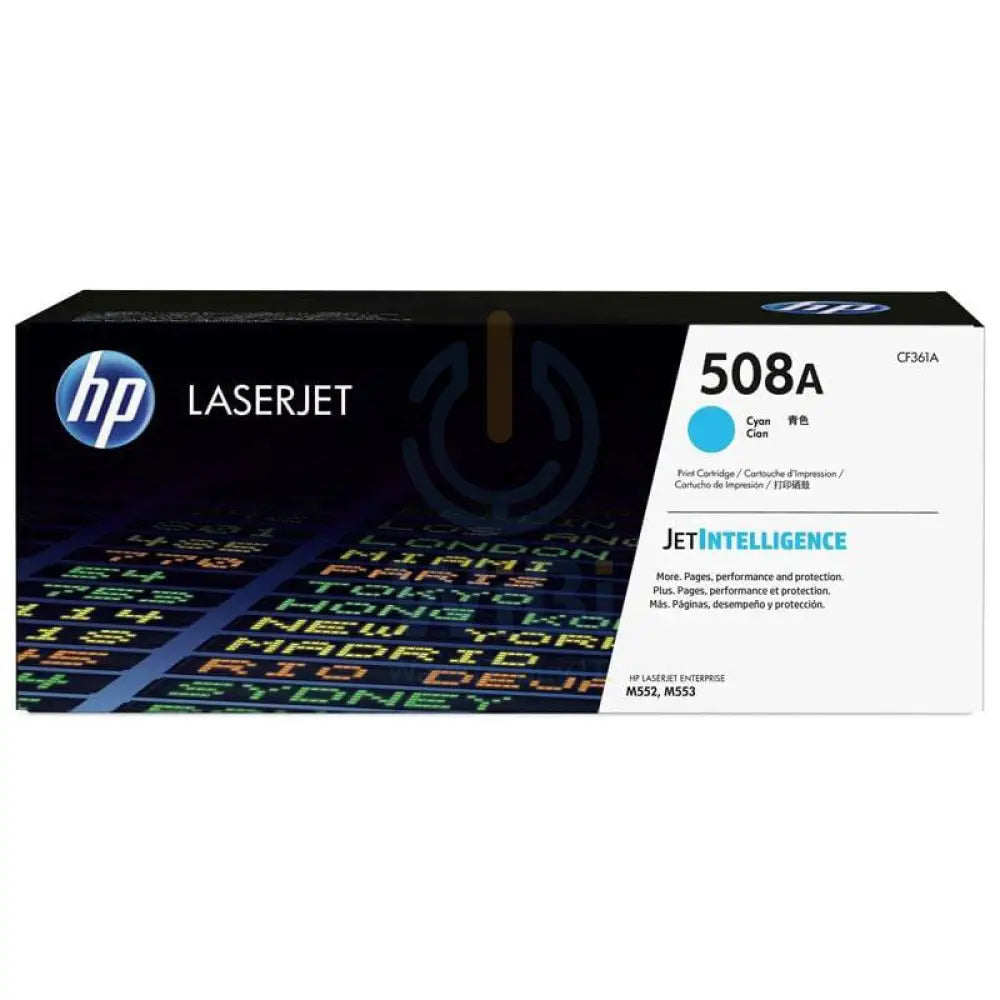 HP 508A Cyan Color - 5K Pages / Cyan Color / Toner Cartridge
