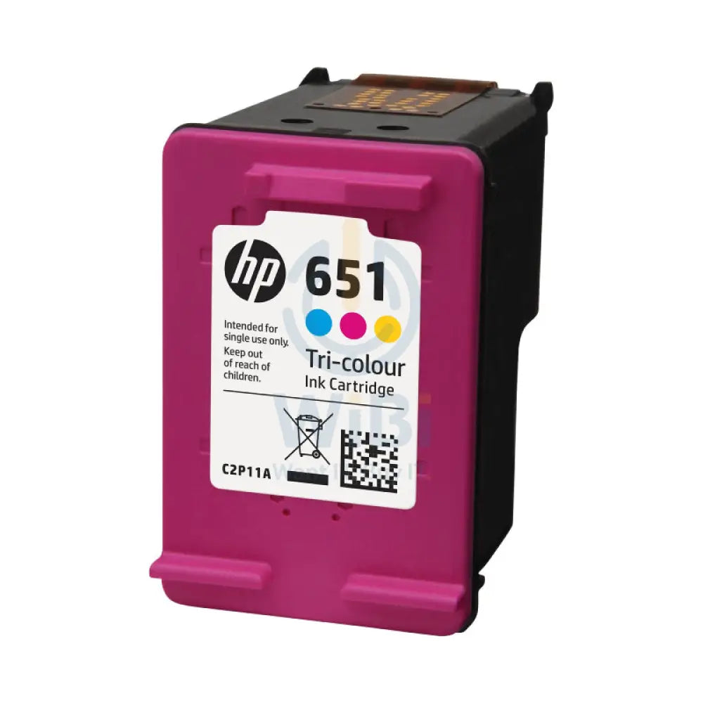 HP 651 Tri-Color Ink Cartridge - 300 Pages / Tri-Color / Ink Cartridge Accessories > Printers & Scanners > Printers >