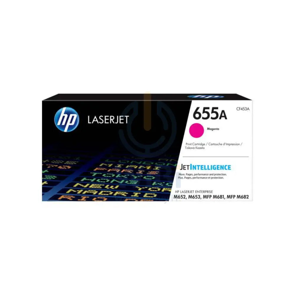 HP 655A LaserJet Toner Cartridge - 10.5K Pages / Magenta Color / Toner Cartridge
