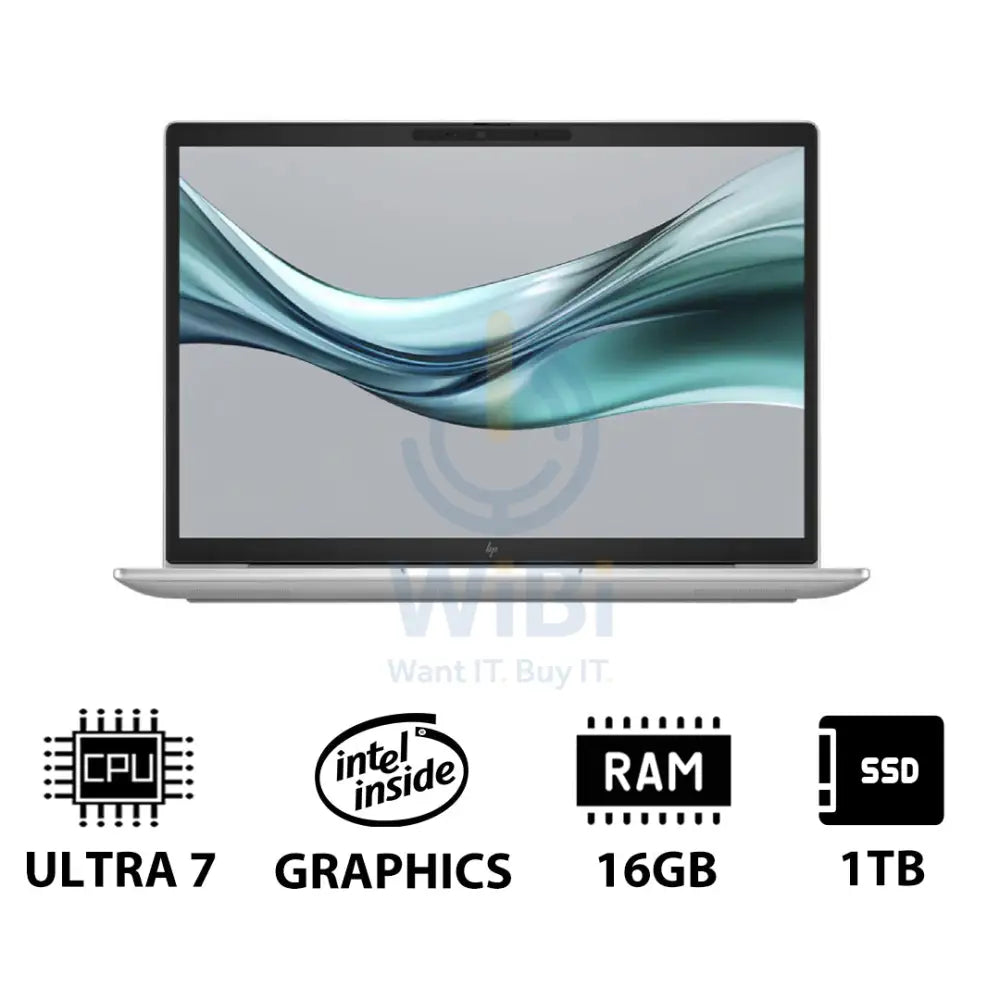 HP EliteBook 630 G11 - 13.3’’ WUXGA / Ultra 7 155U / 16GB / 1TB (NVMe M.2 SSD) / DOS (Without OS) / 1YW / Silver