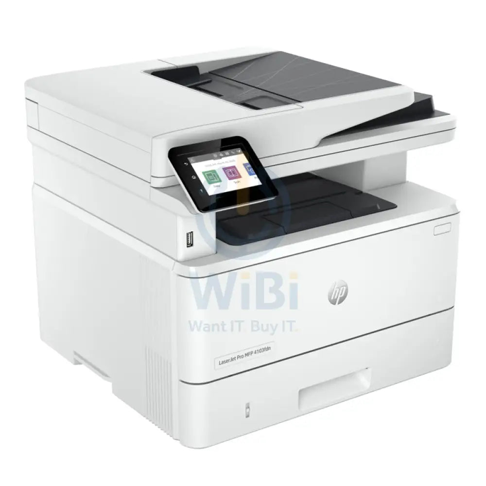 HP LaserJet Pro MFP 4103fdn - 40ppm / 1200dpi / A4 / USB / LAN / FAX / Mono Laser - Printer Printers & Scanners >