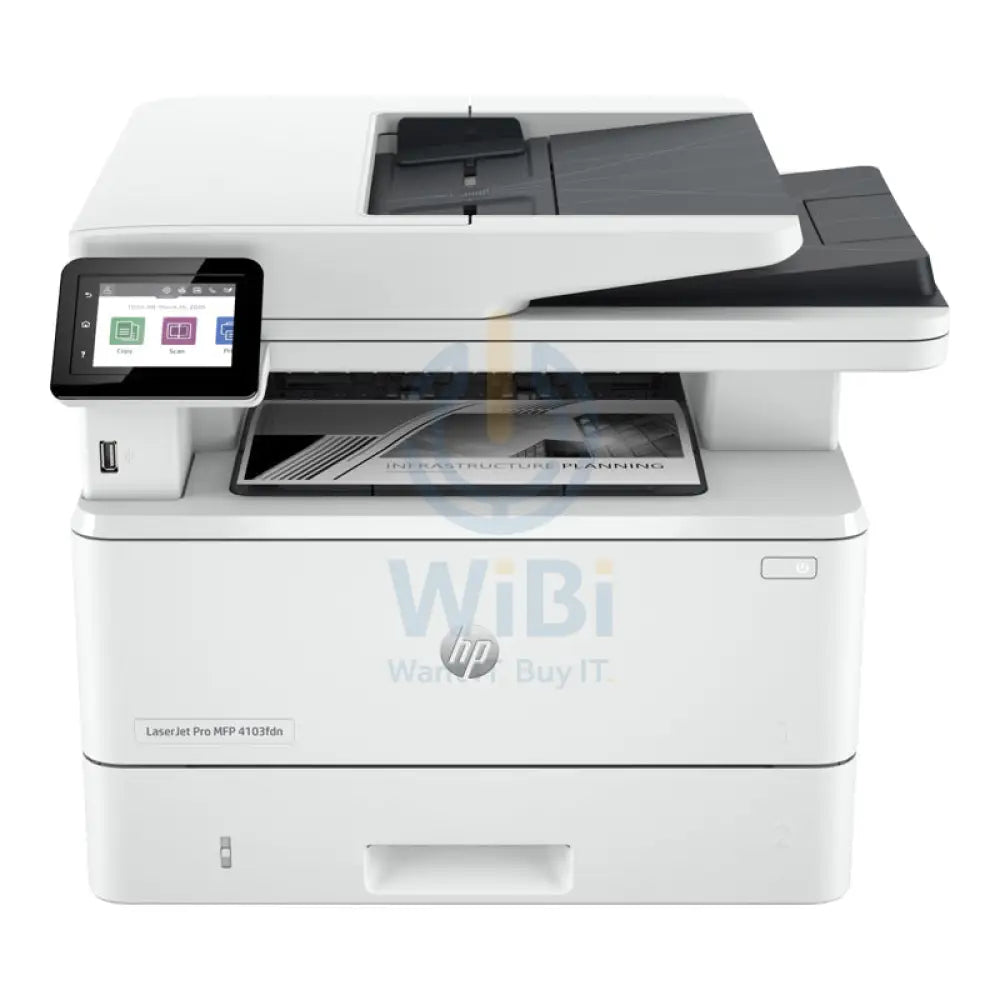 HP LaserJet Pro MFP 4103fdn - 40ppm / 1200dpi / A4 / USB / LAN / FAX / Mono Laser - Printer Printers & Scanners >