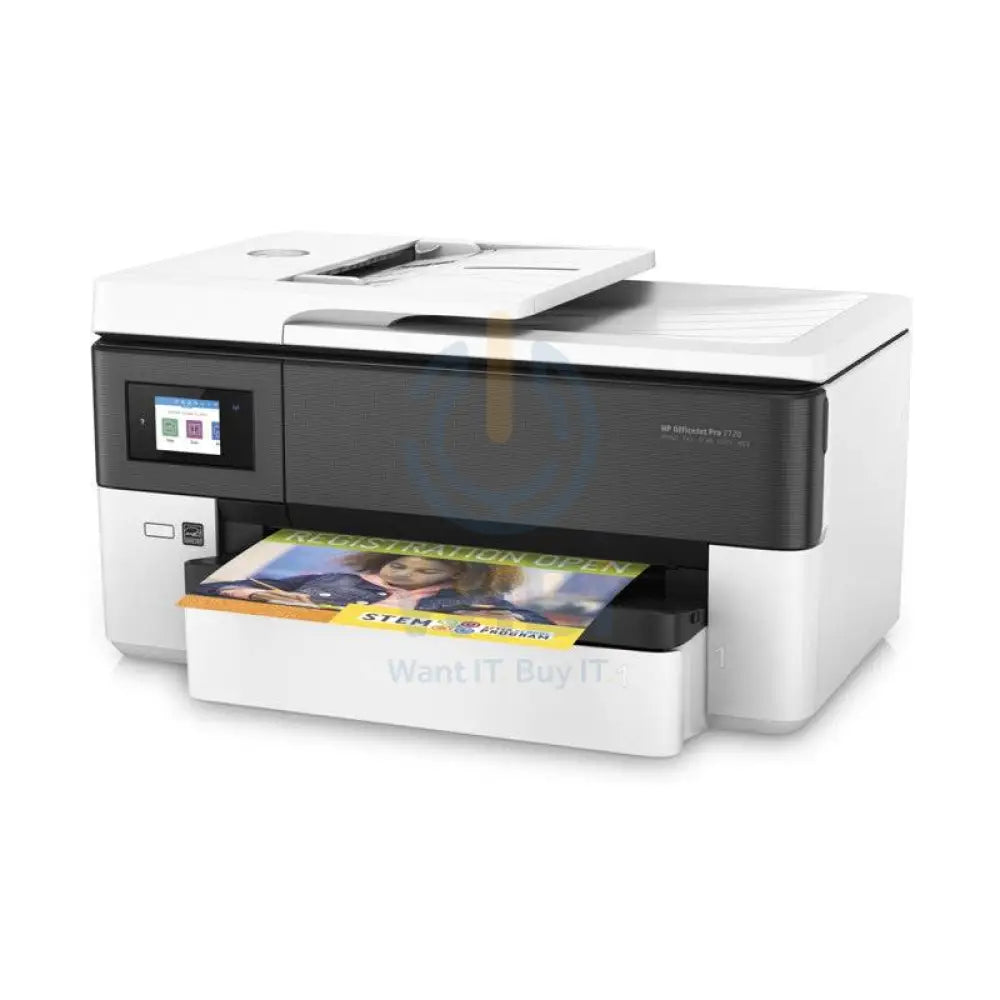 HP OfficeJet Pro 7720 AIO - 22ppm / 4800dpi / A3 / USB / LAN / Wi-Fi / FAX / Color Inkjet - Printer