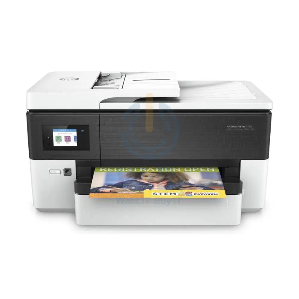 HP OfficeJet Pro 7720 AIO - 22ppm / 4800dpi / A3 / USB / LAN / Wi-Fi / FAX / Color Inkjet - Printer