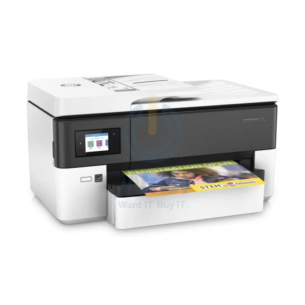 HP OfficeJet Pro 7720 AIO - 22ppm / 4800dpi / A3 / USB / LAN / Wi-Fi / FAX / Color Inkjet - Printer