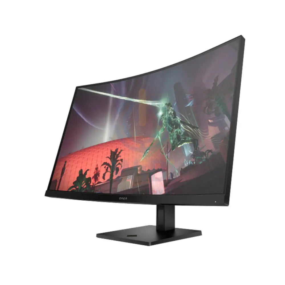 HP OMEN 32c Curved Gaming Monitor - 31.5’’ QHD / 1ms / 165Hz / DisplayPort 1.4 / HDMI 2.0 - Gaming Monitor Monitors &